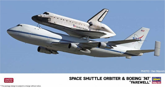 Space Shuttle Orbiter And Boeing 747 (NASA Shuttle Carrier Aircraft) [Kit]
