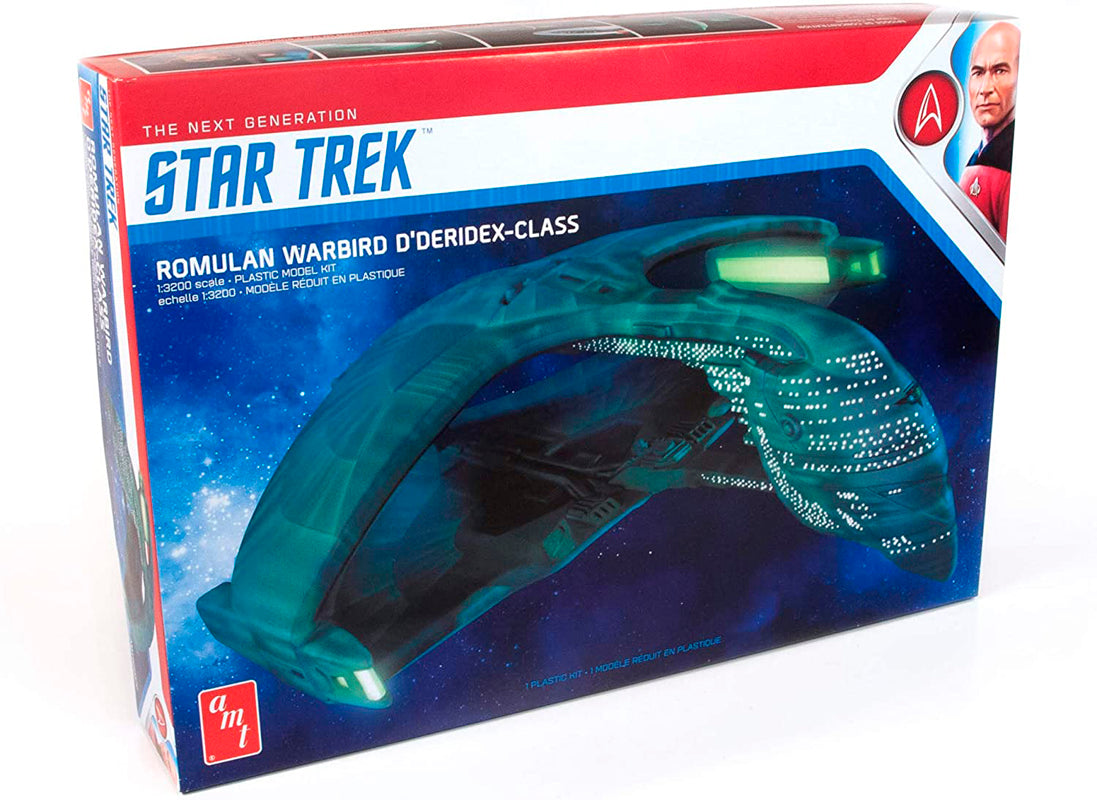 Romulan Warbird D Derridex From Star Trek The Next Generation [Kit] in Green
