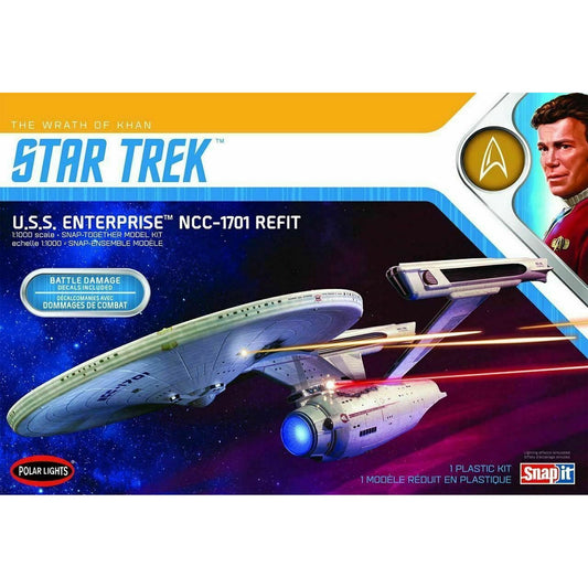 U.S.S. Enterprise From Star Trek The Wrath of Khan (1982) [Kit]