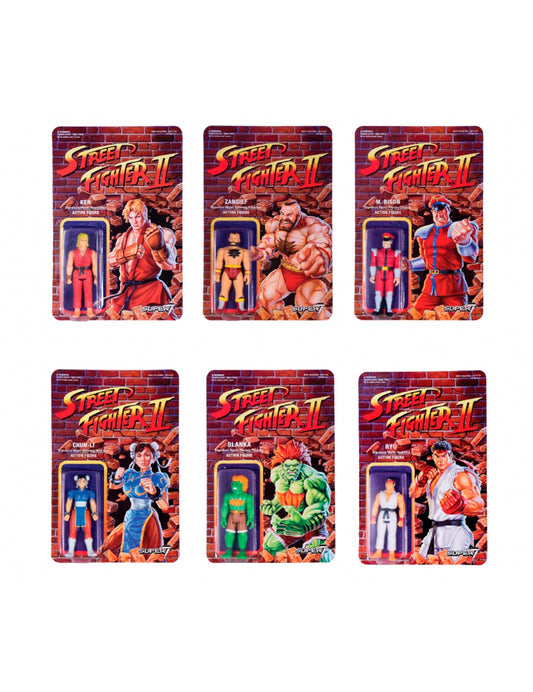 Figure Set From Street Fighter II