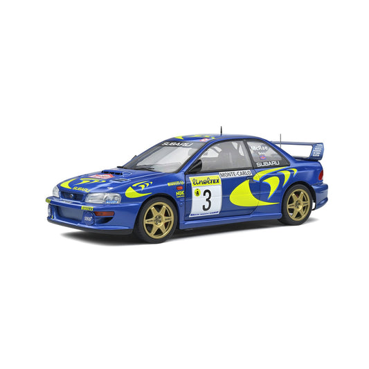 Subaru Impreza 22B C.McRae/N.Grist (Rally Mote Carlo 1998) in Blue/Yellow