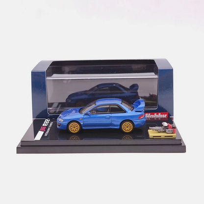 Subaru Impreza 22B STi Version (GC8 With Engine Display Model LHD) in Blue