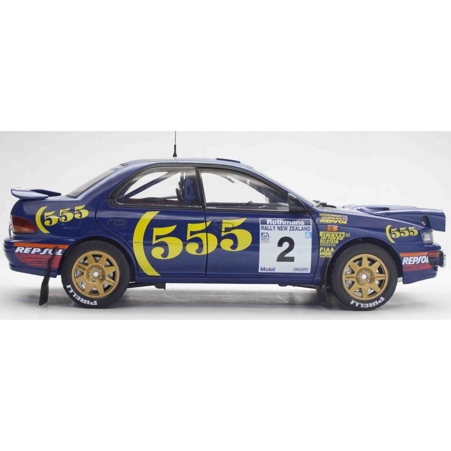 Subaru Impreza 555 Rally of New Zealand Winner C.McRae/D.Ringer (Night Version 1994) in Blue