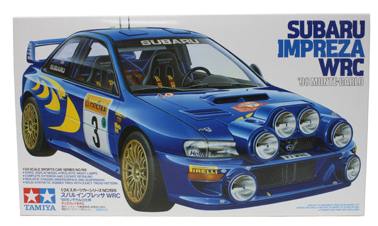 Subaru Impreza WRC (Monte-Carlo 1998) [Kit] in Blue