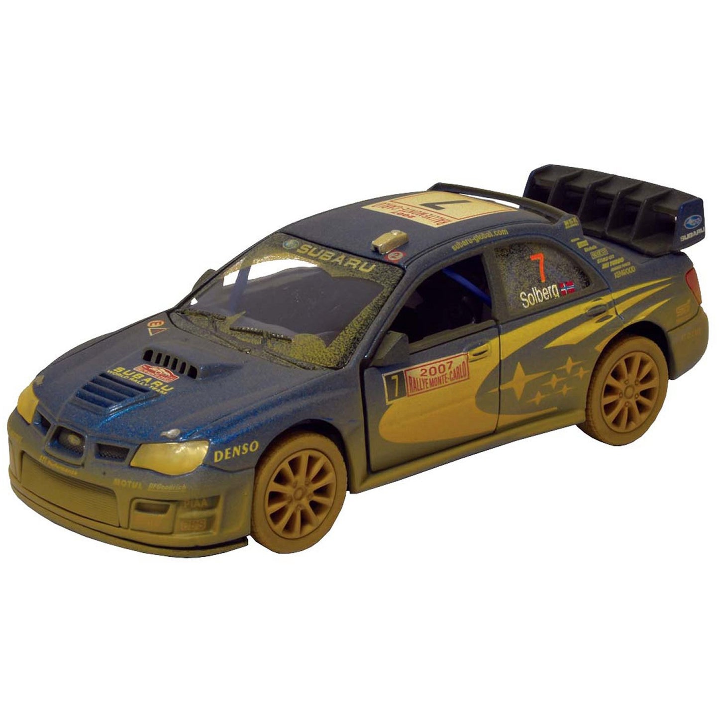 Subaru Impreza WRC Solberg (No.7 After Race Monte Carlo Rally 2007) in Blue/Yellow