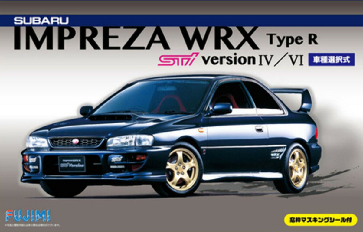 Subaru Impreza WRX STi (Type R) [Kit] in Blue