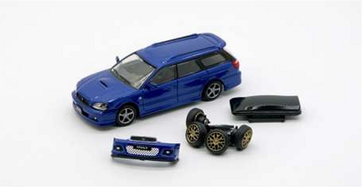 Subaru Legacy Touring Wagon (GT-B 2002) in Blue