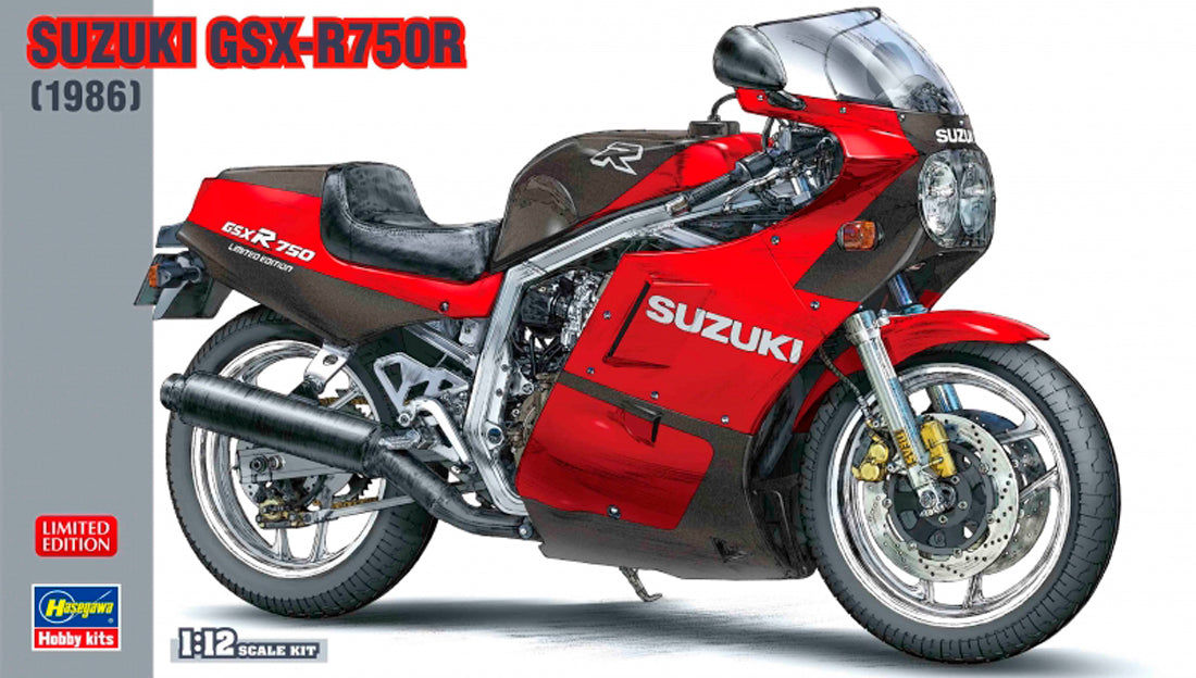 Suzuki GSX-R750R (1986) [Kit] in Red