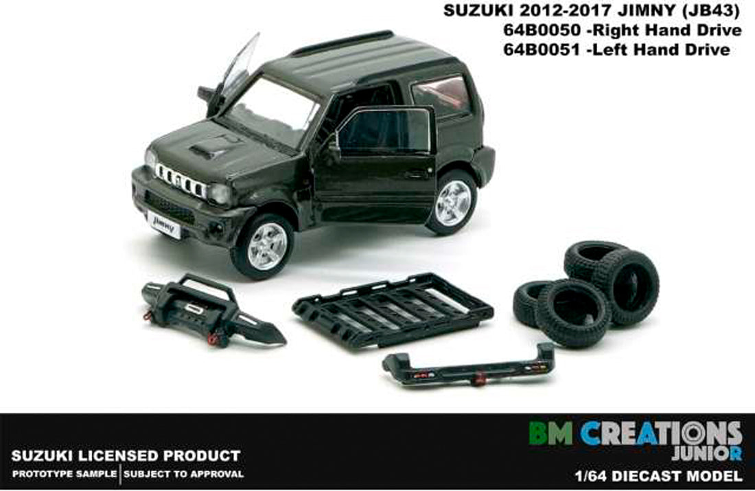 Suzuki Jimny (JB43 RHD) in Dark Grey