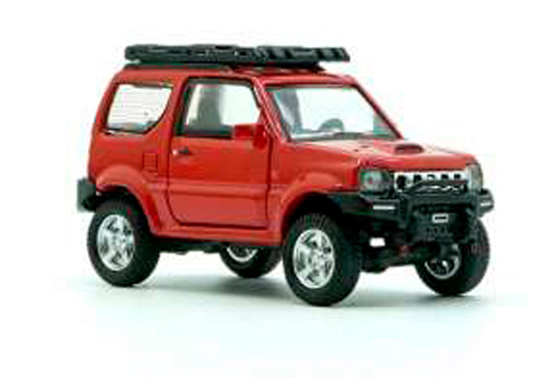 Suzuki Jimny (JB43 RHD) in Red