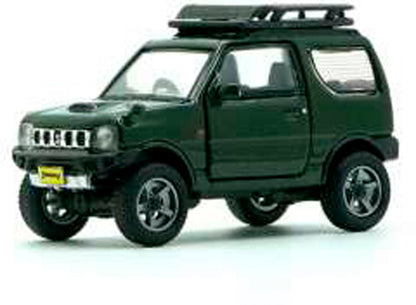 Suzuki Jimny (JB23 RHD 1998) in Dark Green