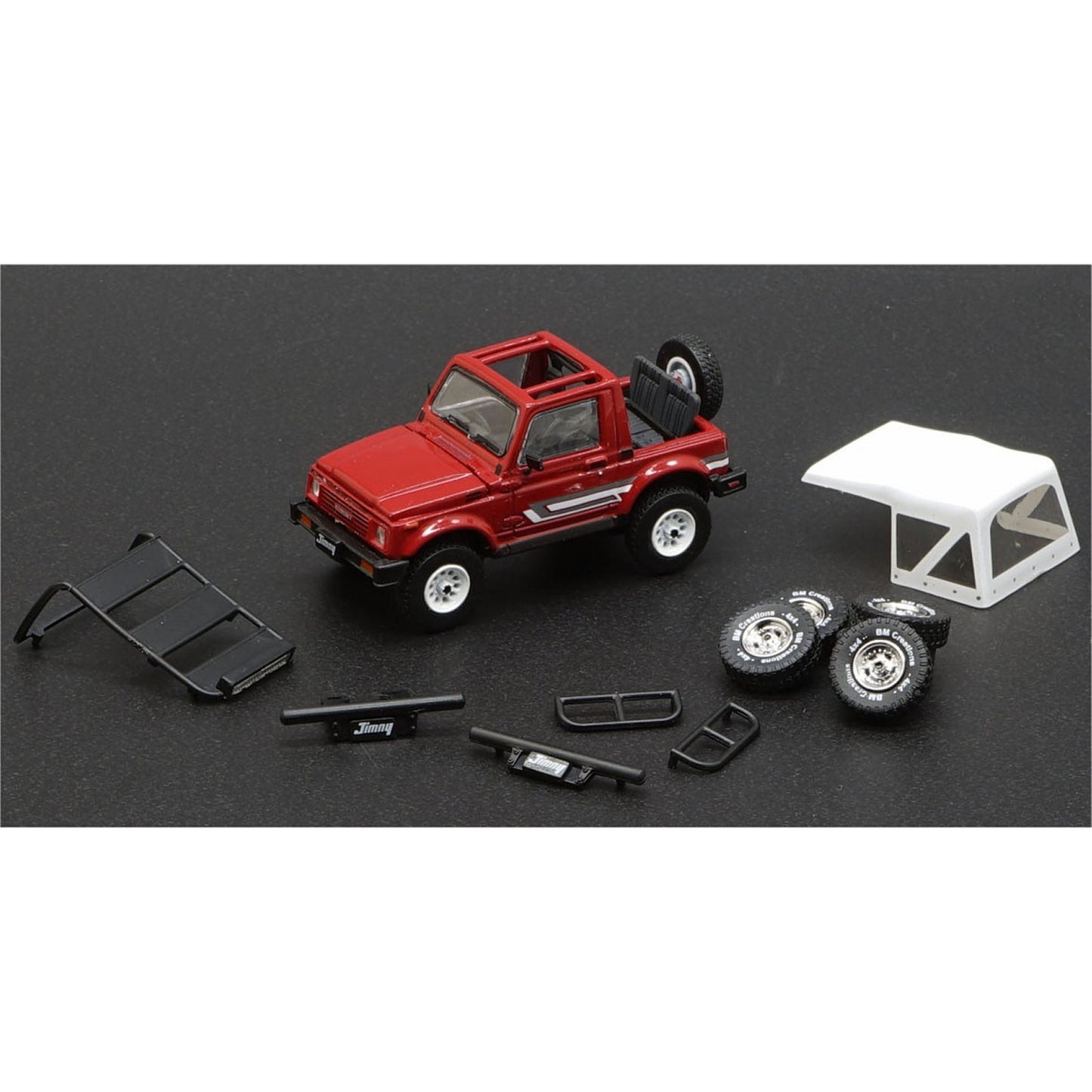 Suzuki Jimny (SJ413 RHD) in Red