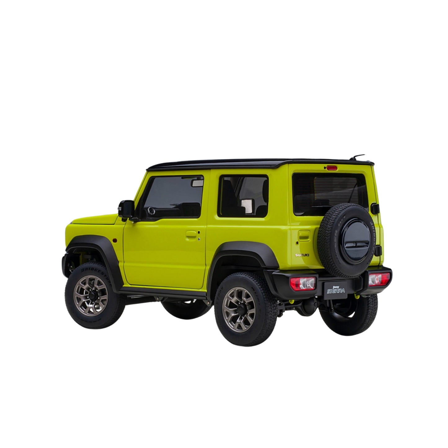Suzuki Jimny Sierra (JB74) in Kinetic Yellow