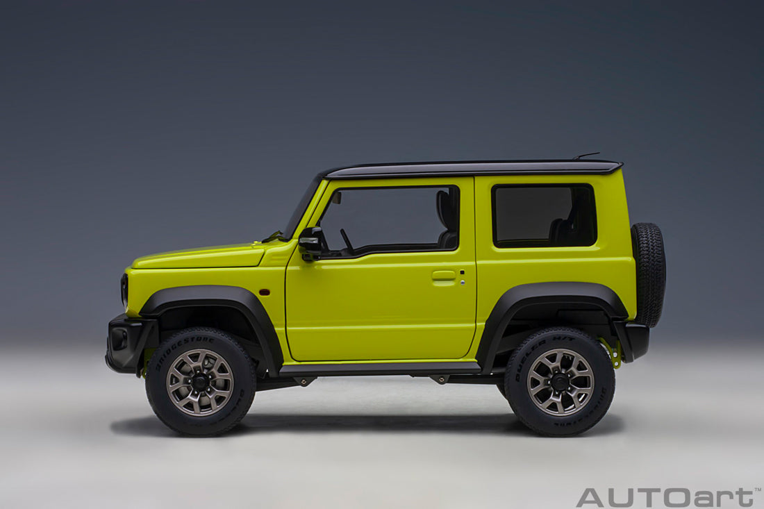 Suzuki Jimny Sierra (JB74) in Kinetic Yellow