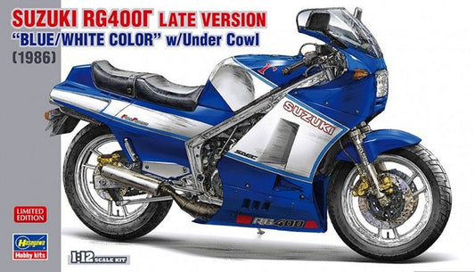 Suzuki RG400 (Late Version 1986) [Kit] in Blue/White