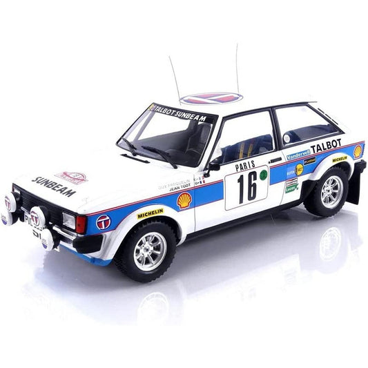 Talbot Sunbeam Lotus G.Frequelin/J.Todt (No.16 Mote Carlo Rally 1981) in White/Blue