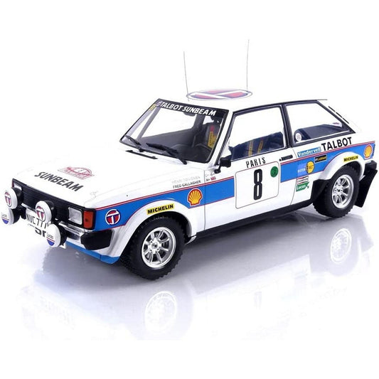 Talbot Sunbeam Lotus H.Toivenen/F.Gallagher (No.8 Monte Carlo Rally 1981) in White/Blue