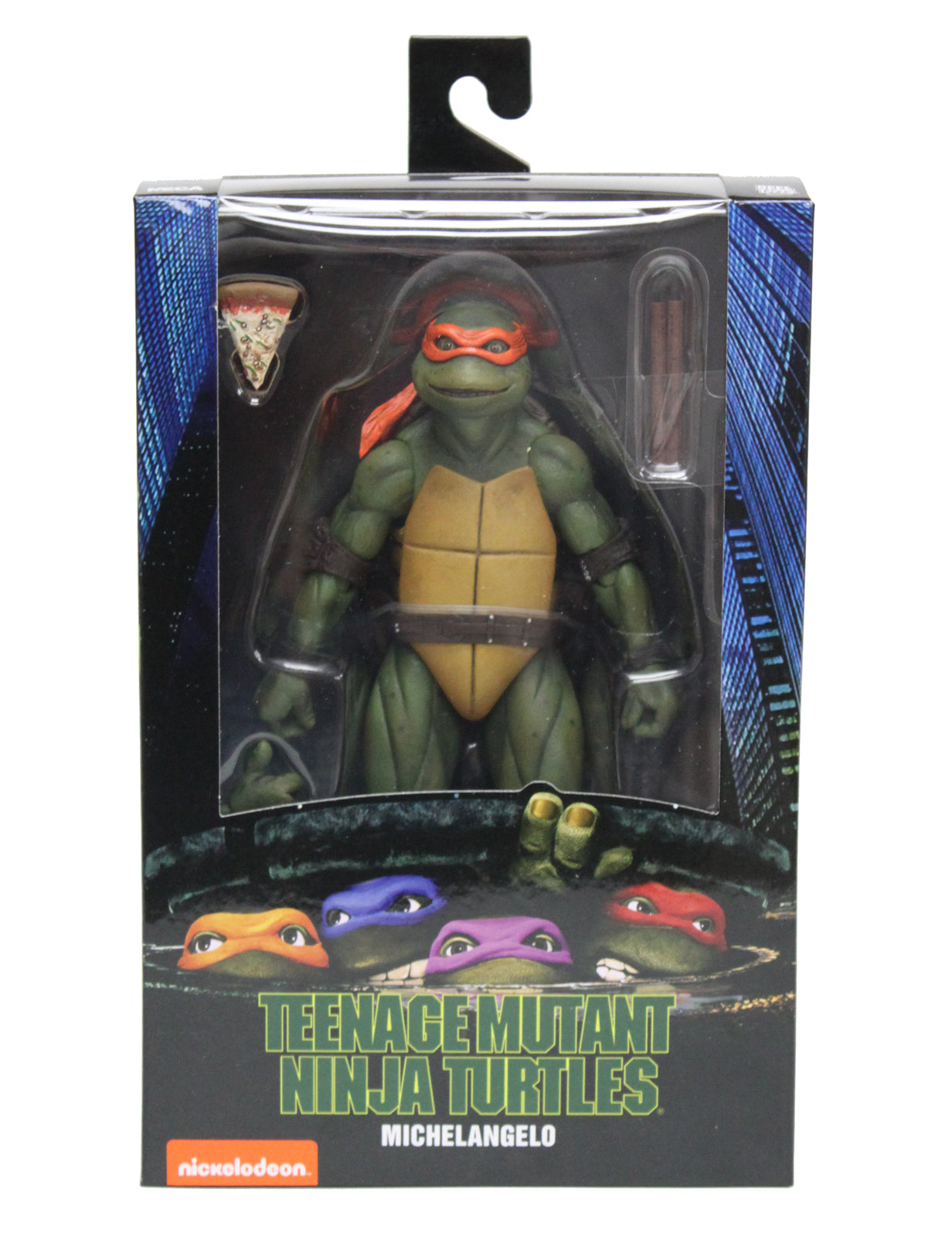Michelangelo 1990 Movie Version Poseable Figure From Teenage Mutant Ninja Turtles