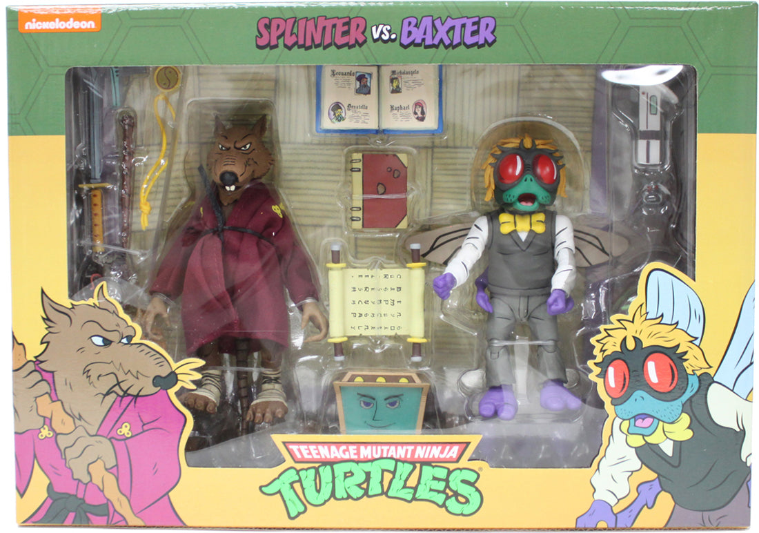Splinter vs Baxter From Teenage Mutant Ninja Turtles