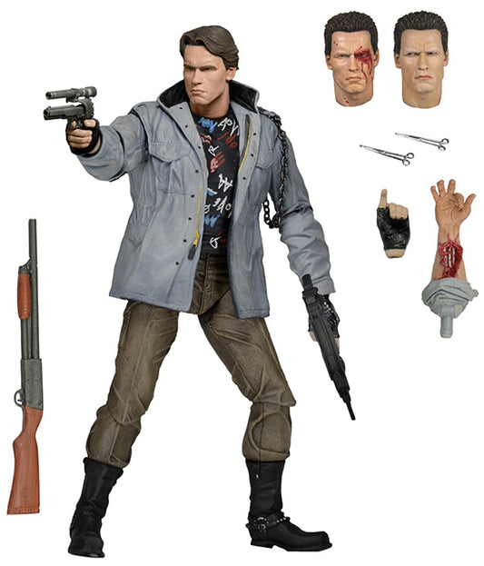 T-800 Tech Noir Poseable Figure From Terminator