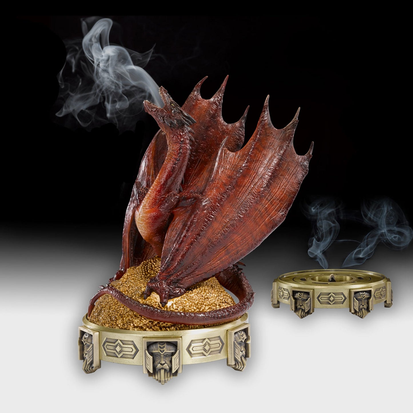 Smaug statue Incense Burner From The Hobbit The Desolation Of Smaug