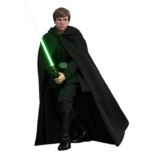 Luke Skywalker With Grogu Figure From Star Wars The Mandalorian
