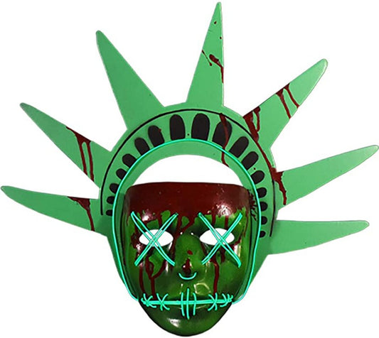 Lady Liberty Light Up Mask From The Purge Election Year