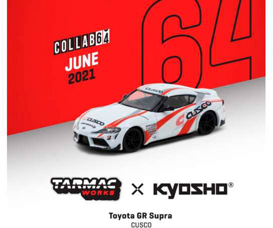 Toyota GR Supra (Cusco) in White/Red