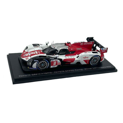 Toyota GR010 Hybrid Gazoo Racing S.Buemi/B.Hartley/R.Hirakawa (24H Le Mans 2022) in Red/White