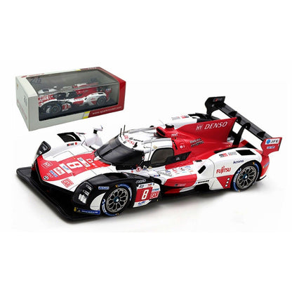Toyota GR010 Hybrid Gazoo Racing S.Buemi/B.Hartley/R.Hirakawa (24H Le Mans 2022) in Red/White