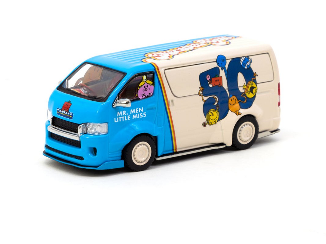 Toyota Hiace (Mr. Men Little Miss 50th Anniversary) in Blue/White