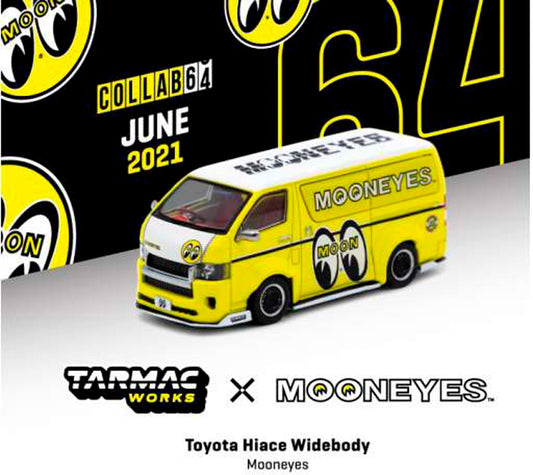 Toyota Hiace Widebody (Mooneyes) in Yellow