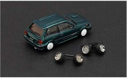 Toyota Starlet Turbo-S (EP71 1988) in Green