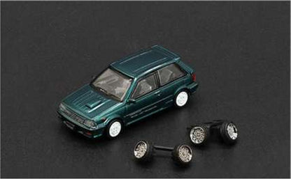 Toyota Starlet Turbo-S (EP71 1988) in Green