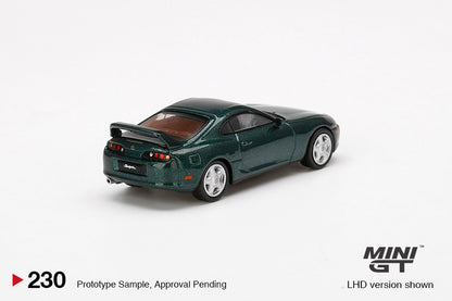 Toyota Supra (JZA80 RHD) in Dark Green Pearl Metallic