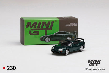 Toyota Supra (JZA80 RHD) in Dark Green Pearl Metallic