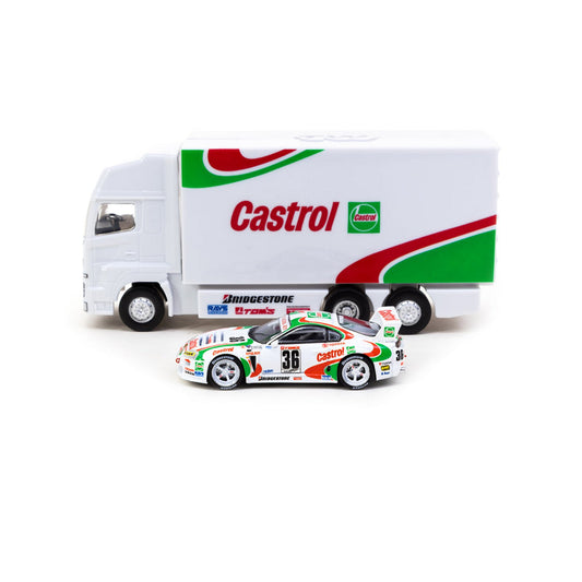 Toyota Supra GT M.Sekiya/M.Krumm (JGTC Castrol in Display Racing Transporter 1995) in White/Green/Red