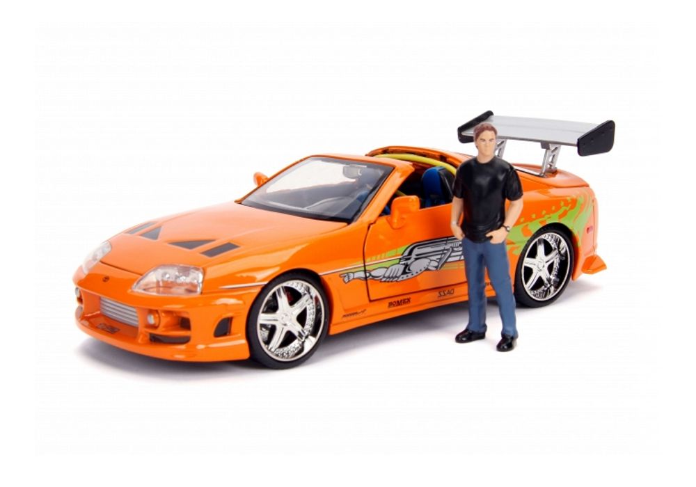 Toyota Supra From Fast And Furious [Kit] in Orange
