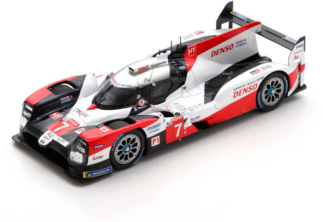 Toyota TS050 Hybrid M. Conway - K. Kobayashi - J.M. Lopez (Toyota Gazoo Racing 3rd Place Le Mans 2020) in White/Black/Red