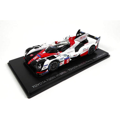 Toyota TS050 Hybrid GAZOO Racing S.Buemi/A.Davidson/K.Nakajima (8th Le Mans 2017) in White/Black/Red