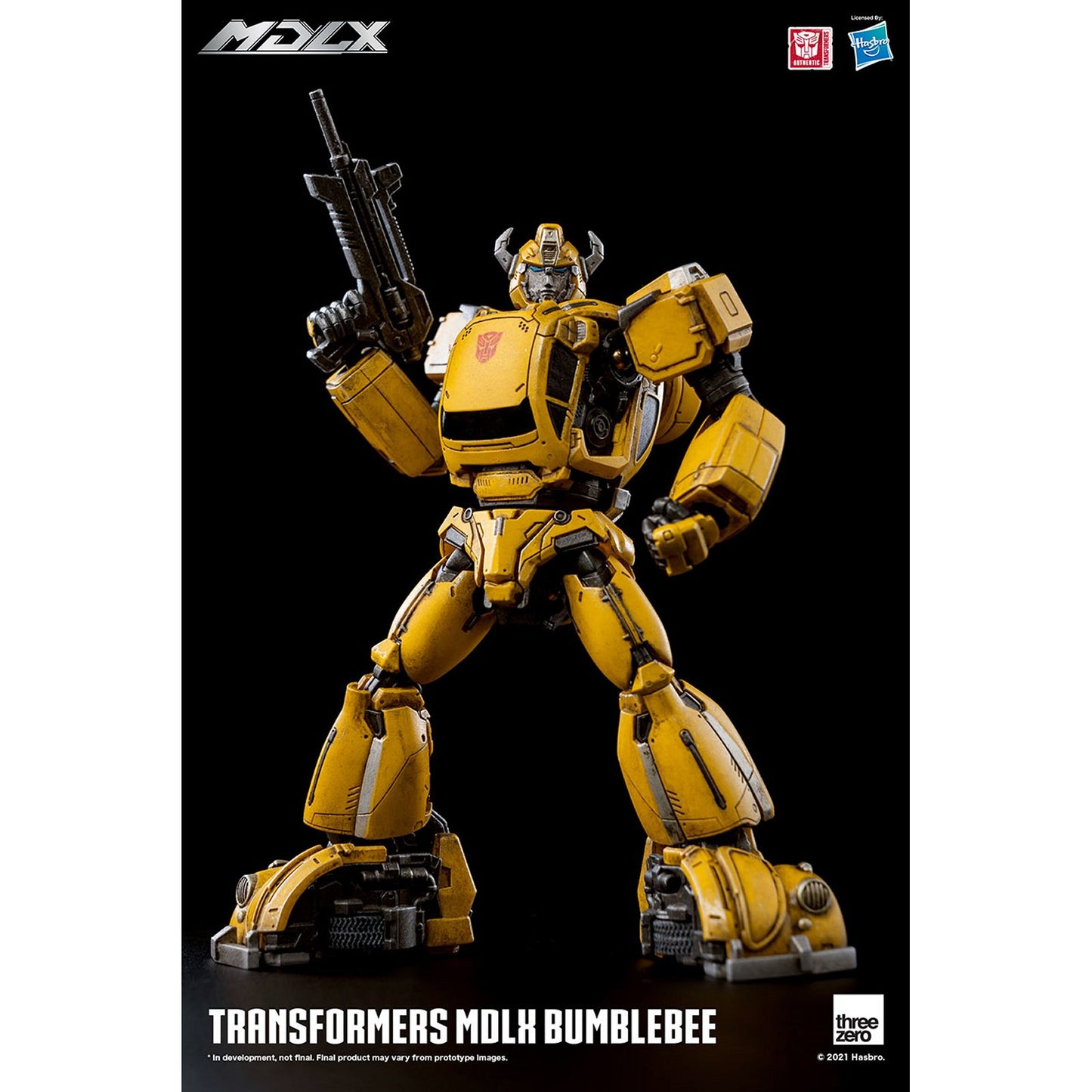 Bumblebee Figure From Transformers in Yellow