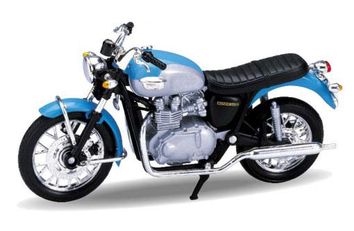 Triumph Bonneville (2002) in Blue