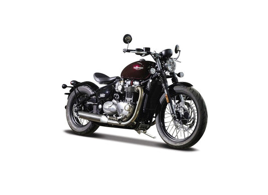 Triumph Bonneville Bobber in Metallic Red