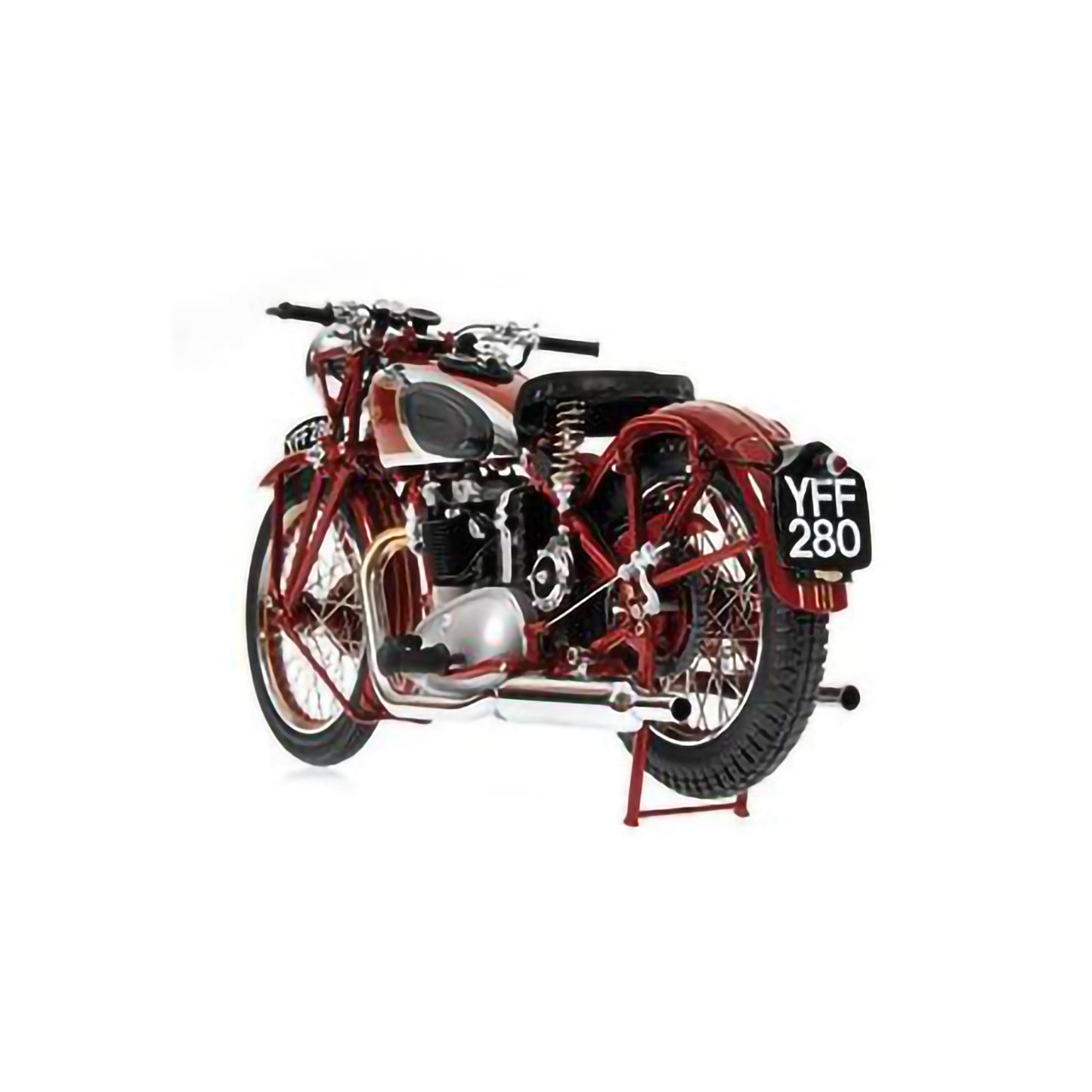 Triumph Speed Twin (1939) in Red