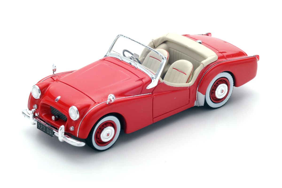 Triumph TR2 (1953) in Red