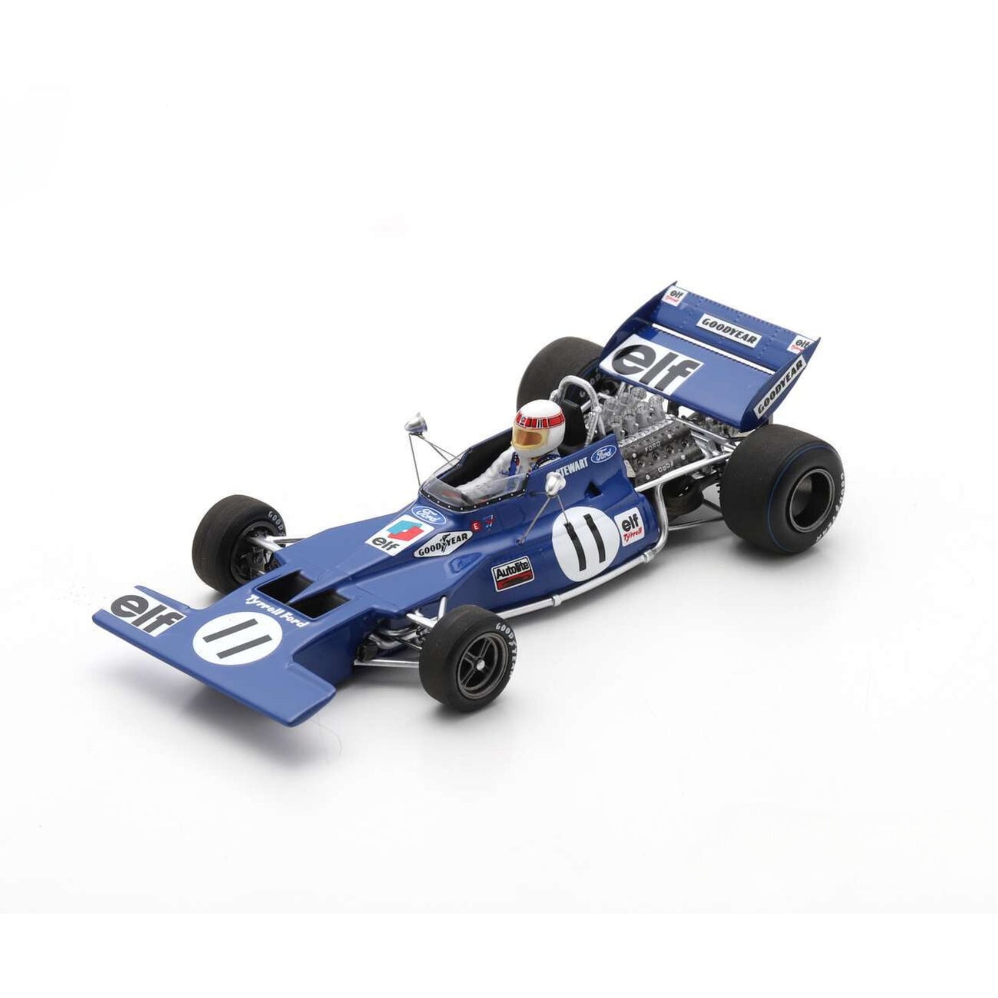 Tyrrell 003 Jackie Stewart (No.11 Winner Monaco GP 1971) in Blue