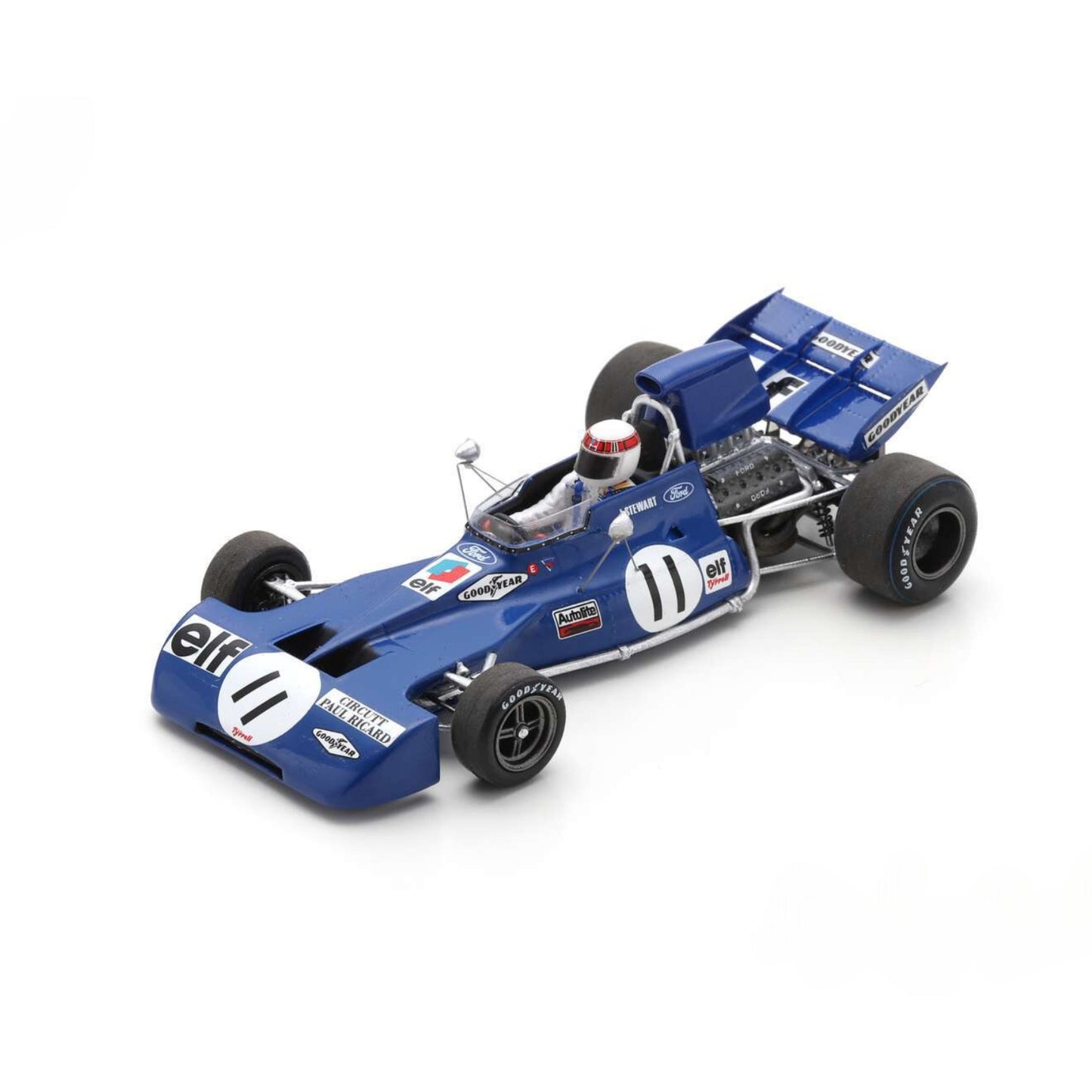 Tyrrell 003 Jackie Stewart (No.11 French GP 1971) in Blue
