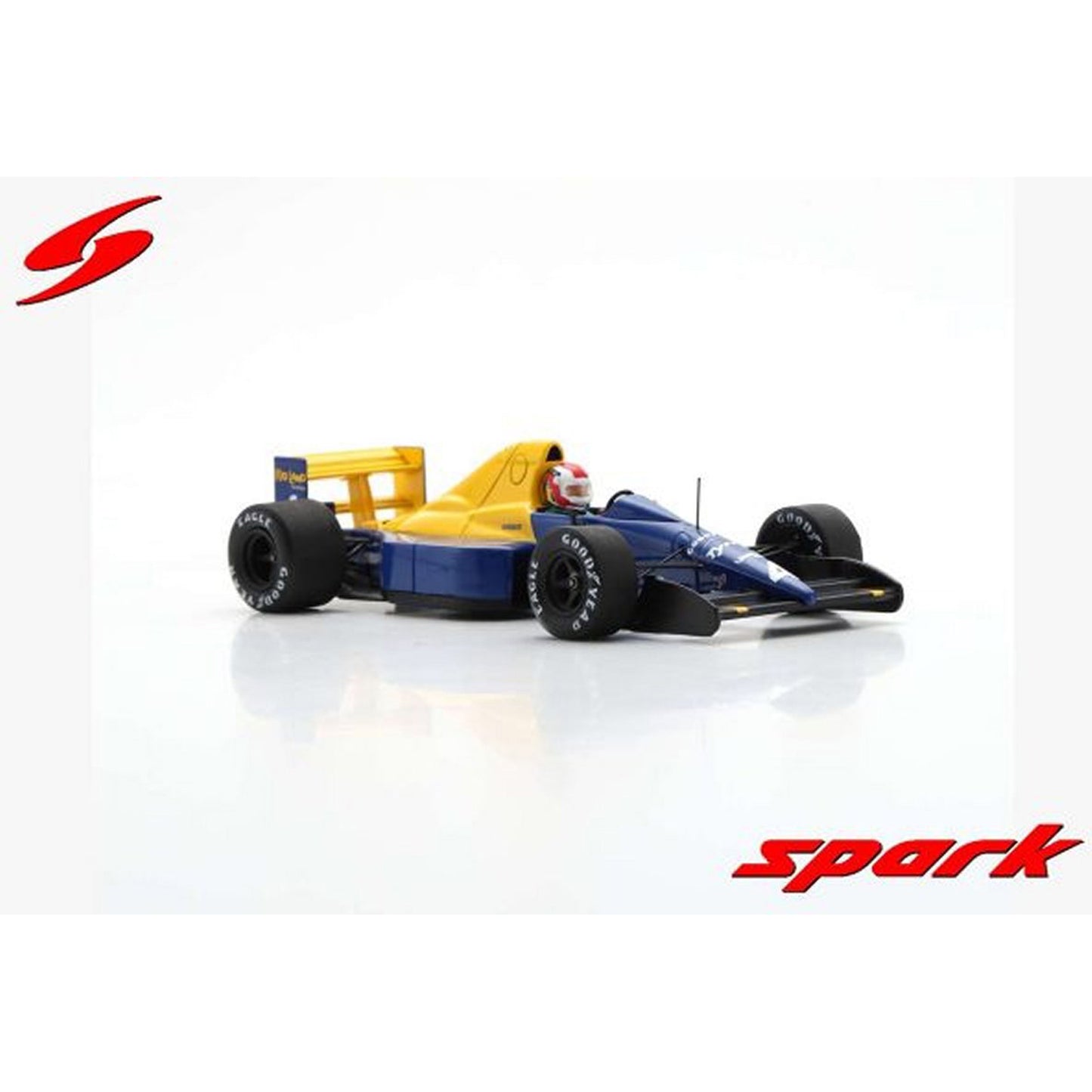 Tyrrell 018 Johnny Herbert (Belgian GP 1989) in Blue/Yellow