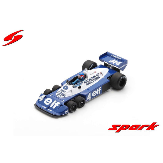 Tyrrell P34 Patrick Depailler (South African GP 1977) in Blue/White