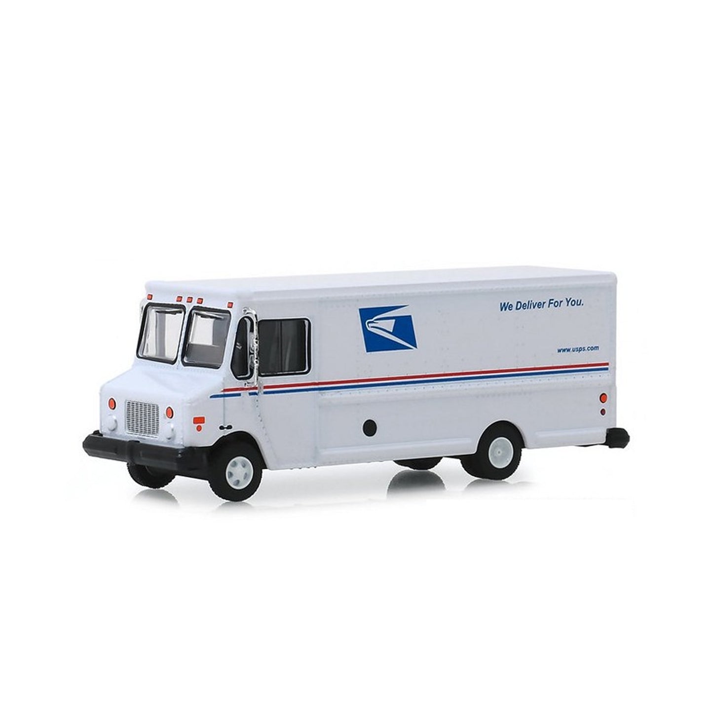 USPS Mail Delivery Vehicle (United States Postal Office 2019) in White